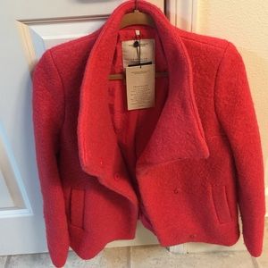 NWT Zara Red Jacket/Coat